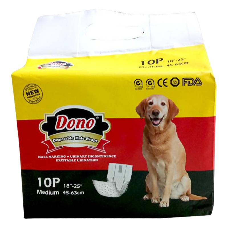DONO [new] male dog physiological pants dog diapers dog diapers pet supplies a generation of hair