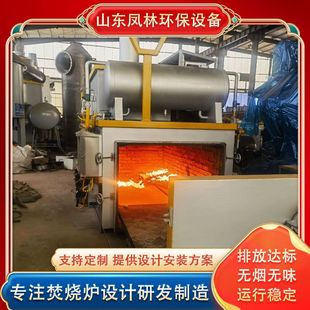 Rural Household Waste Incinerator, Waste Pyrolysis Gasifier, Compliant Emission Small Waste Incinerator