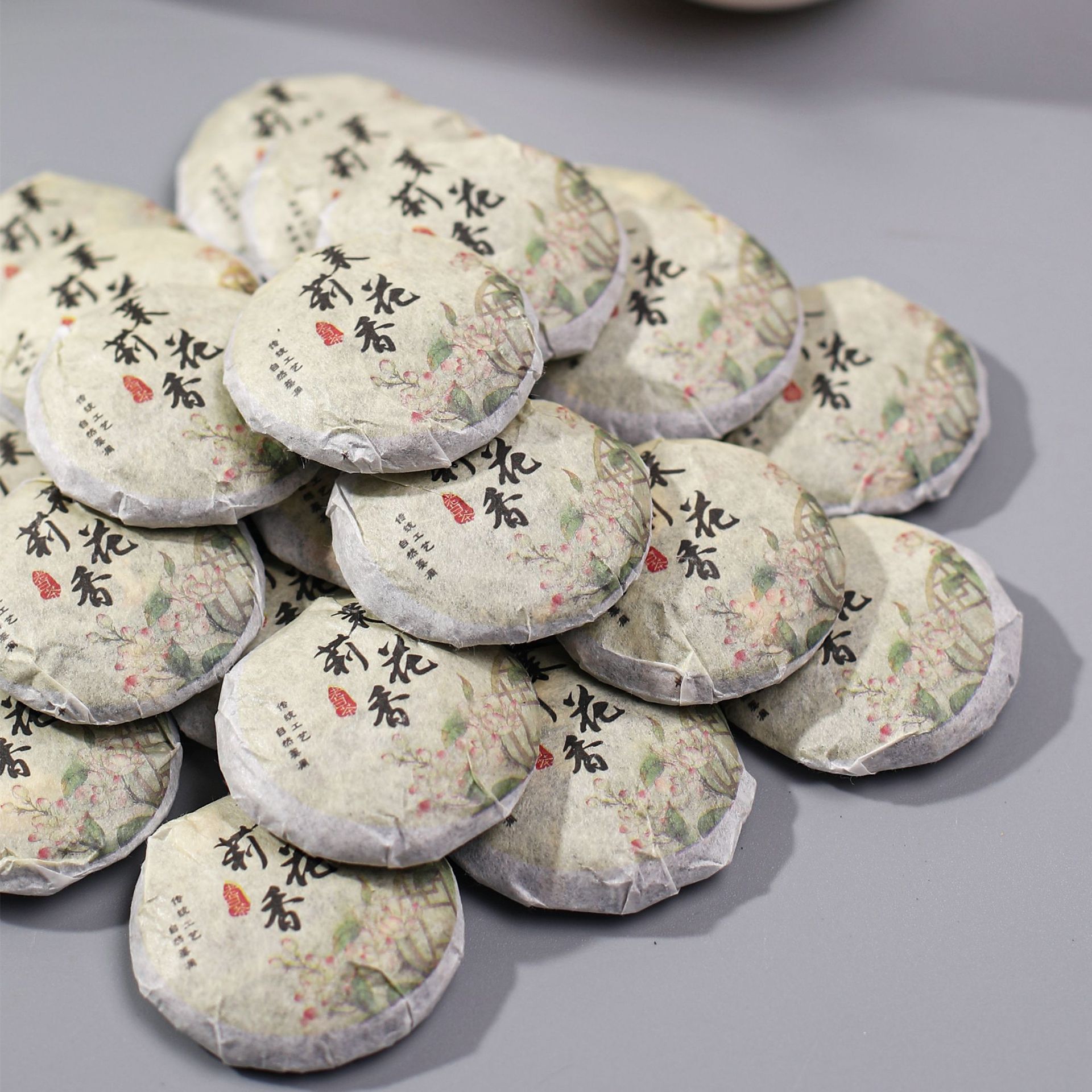 福鼎白茶茉莉花茶老白茶高山日曬春茶貢眉壽眉散茶500g廠家批發