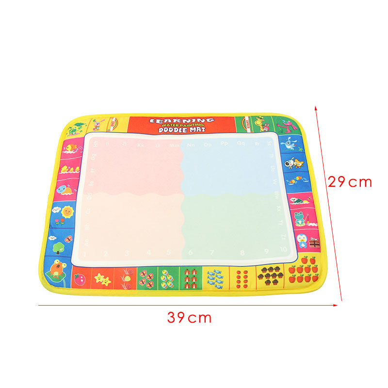 跨境繪畫毯涂鴉布四色水魔法畫布29*39cm 兒童繪畫水畫布玩具外貿(mào)