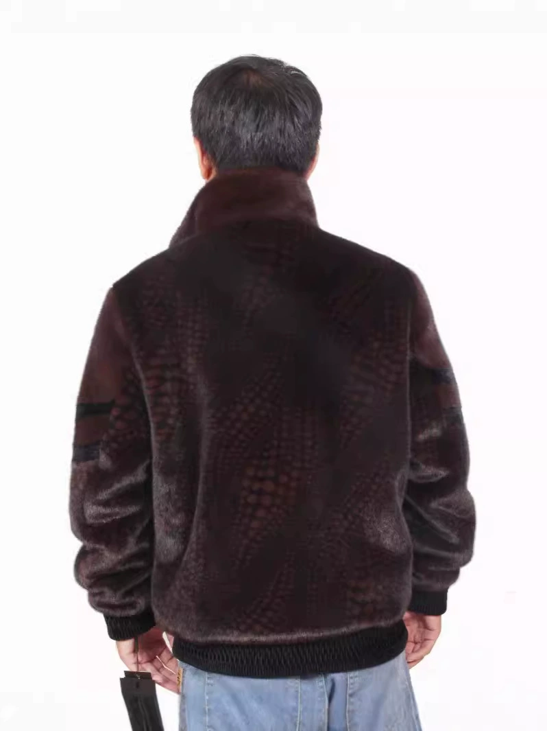 Winter velvet warm jacket for leisure
