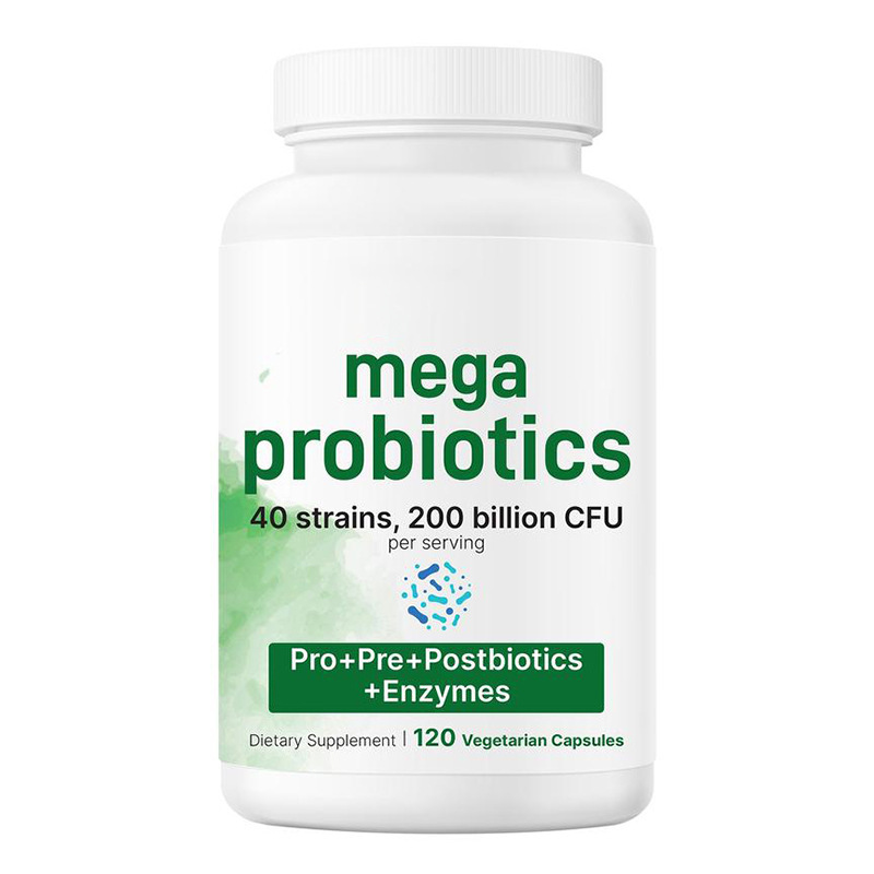 In Stock with Free Shipping Tk Amazon Cross-Border Popular 120 Probiotic Capsules Probiotics Source Factory