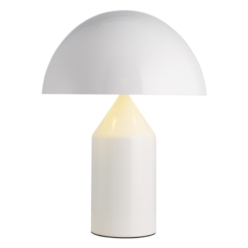 Lámpara de Mesa Moderna de Lujo Ligero, Creativa, de Diseño, para Sala de Estar, Dormitorio, Lámpara de Noche, Estilo Nórdico, Personalizada, Decorativa, con Protección Ocular, en Forma de Hongo