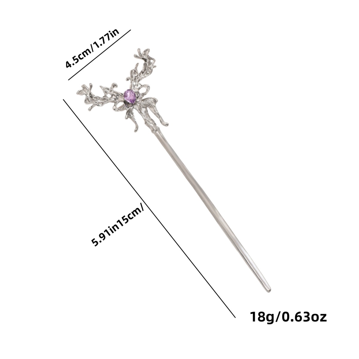 Hot sale nuevo estilo antiguo chino de cabello de mariposa clip de cabello de alta calidad clip de cabello de estilo chino de estilo chino joyas para mujeres