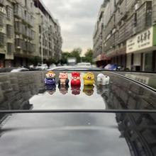 可爱Q版西游记悟空师徒四人公仔diy装饰品挂配件桌面汽车载小摆件