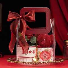 透明なお土産袋の女性の花嫁の実用的な贈り物
