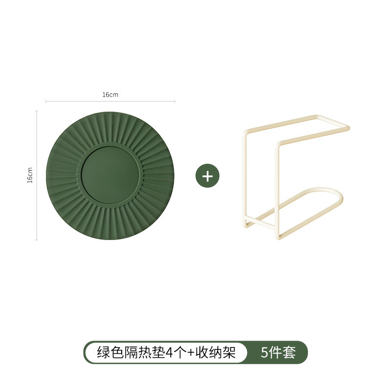 Mesa de comedor de silicona almohadilla de aislamiento térmico platos de comedor resistentes a altas temperaturas almohadilla sensación de taza de lujo ligera almohadilla otros colores sólidos