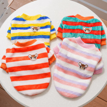 宠物服饰冬季保暖刺绣狗泰迪比熊中小型犬狗狗猫咪衣服猫用品批发