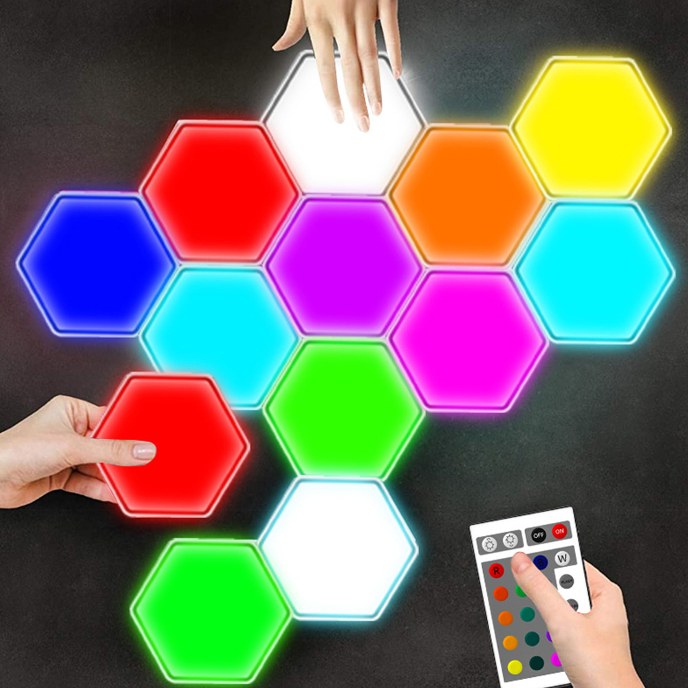 Nuevo hogar patio decorativo lámpara multifuncional inteligente control remoto lámpara AAA batería larga resistencia desmontable Asamblea