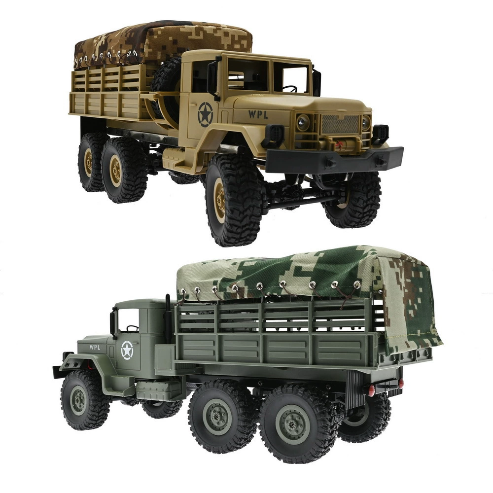 顽皮龙 WPL Six-Drive Climbing Army Card B16-1 Порт_canvas армейская карта RC-МАШИНА радиоуправляемая игрушка