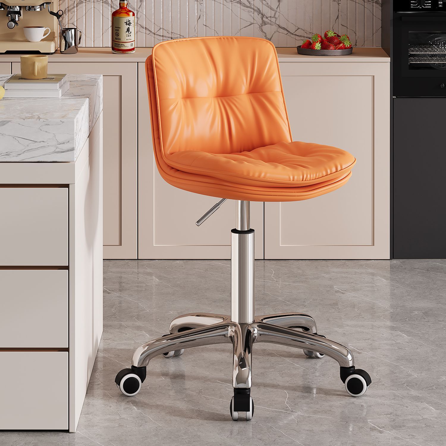 silla de computadora dormitorio escritorio silla cómodo asiento respaldo polea taburete elevación silla de oficina giratoria silenciosa silla giratoria