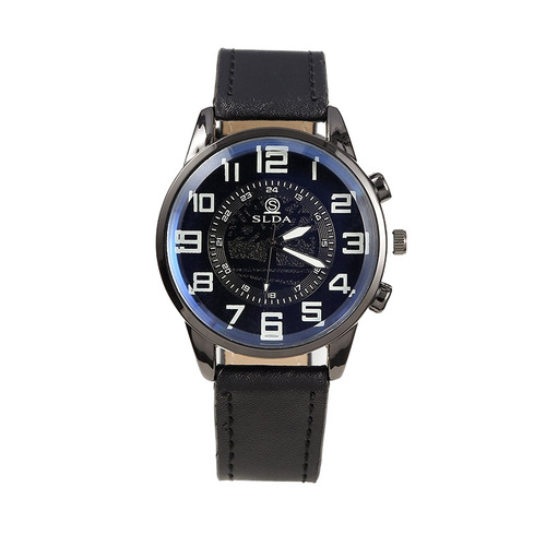 Fashion Business Belt Men's Watch Casual Retro Digital Dial Student Quartz Watch Men's Wholesale