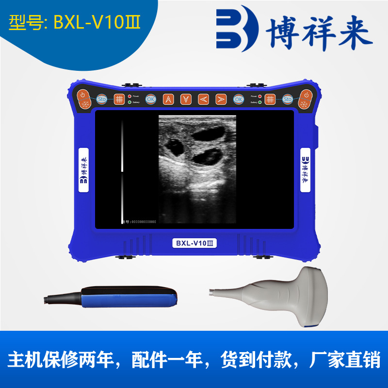 兽用B超机羊牛用b超测孕仪器猪用b超机畜牧b超机高清便携检孕仪器
