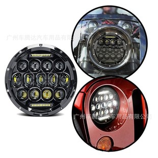 Manufacturer Wholesale 7-Inch 69W Car Led Work Light with Daytime Running Light Front Bumper Spotlight Lens Driving Light