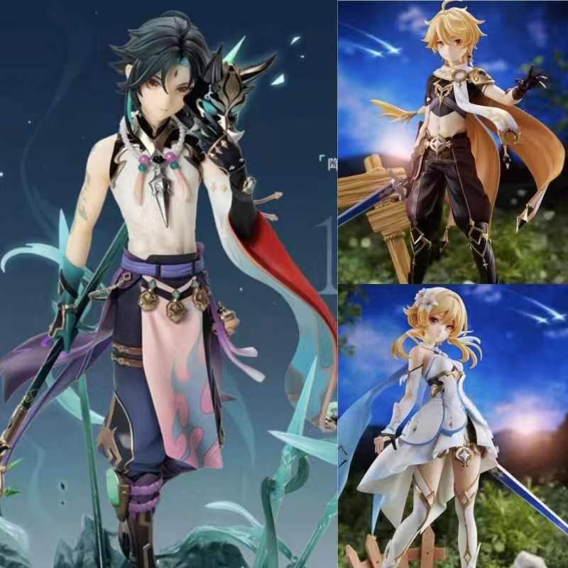 批发 原神二次元动漫胡桃璃月可莉往生堂堂主美少女手办摆件