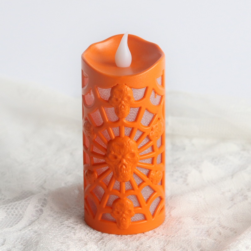Spider-Way Skull Light Orange (en inglés)