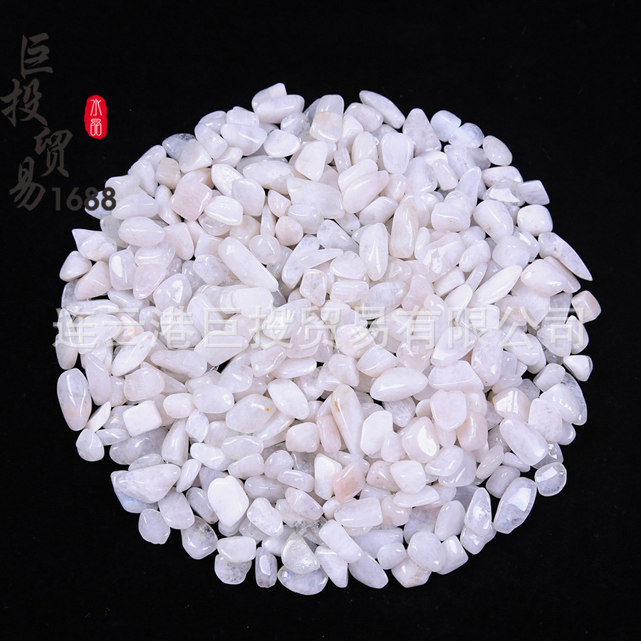 100 tipos de piedra triturada de 7 - 9mm cristal natural jade ágata espécimen de piedra preciosa marco de fotos transfronterizo mano suministro Amazon