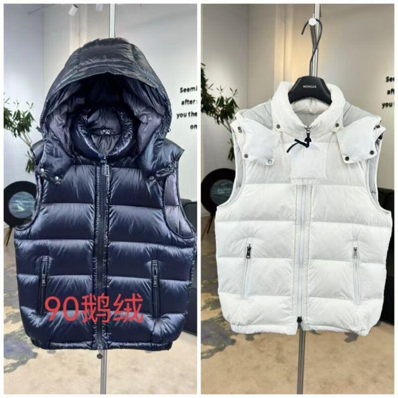 Bormes down Vests Hooded Vest Maya Vest 040 # Autumn and Winter Styles