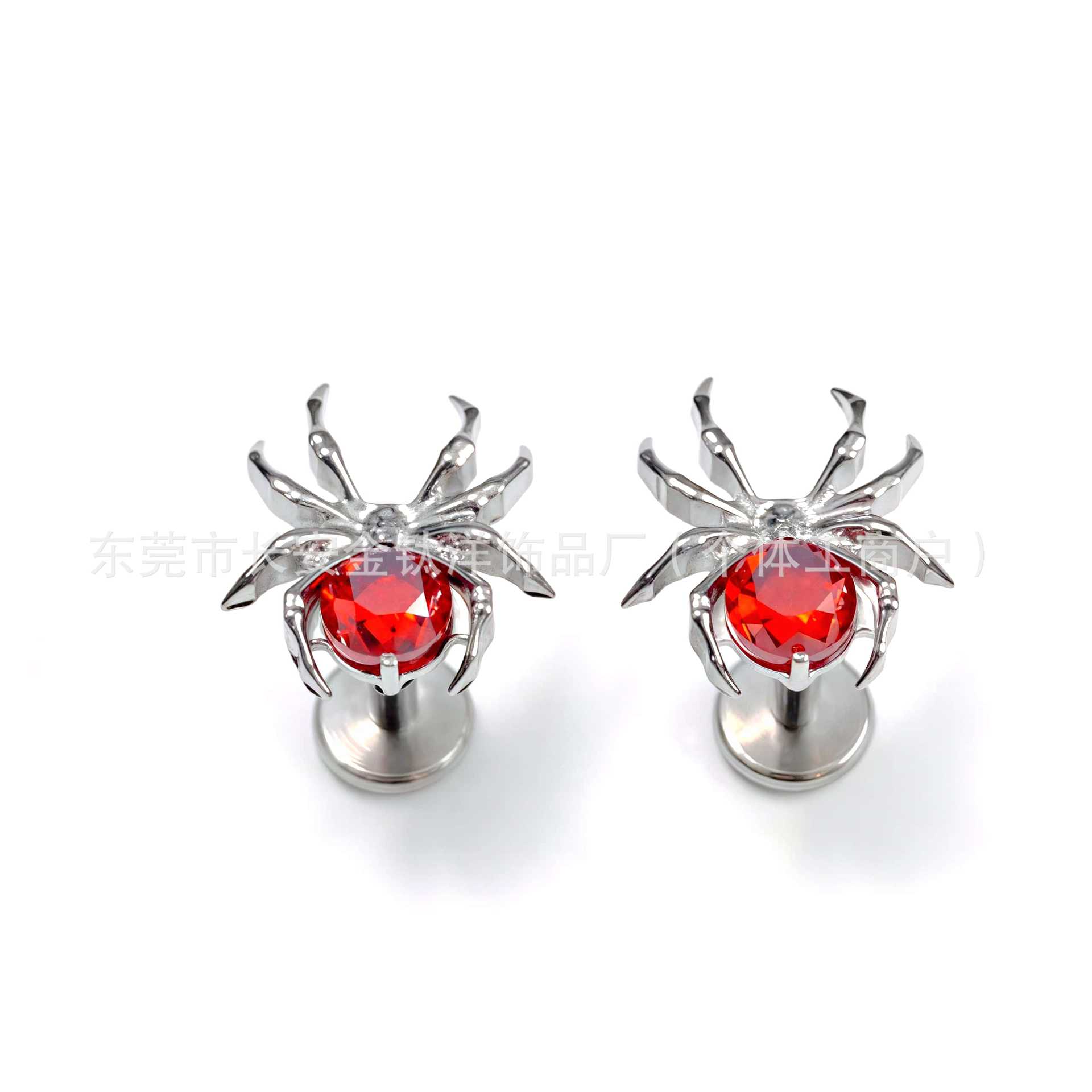 Pointed titanium steel lip stud product view