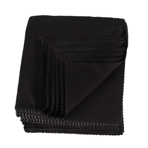 Wholesale black glasses cloth fiber black glasses wiping cloth sunglasses phone wiping cloth
