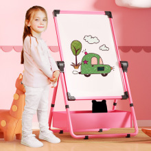 幼儿童画画板磁性无尘支架式小黑板家用宝宝写字白板涂鸦可擦画架