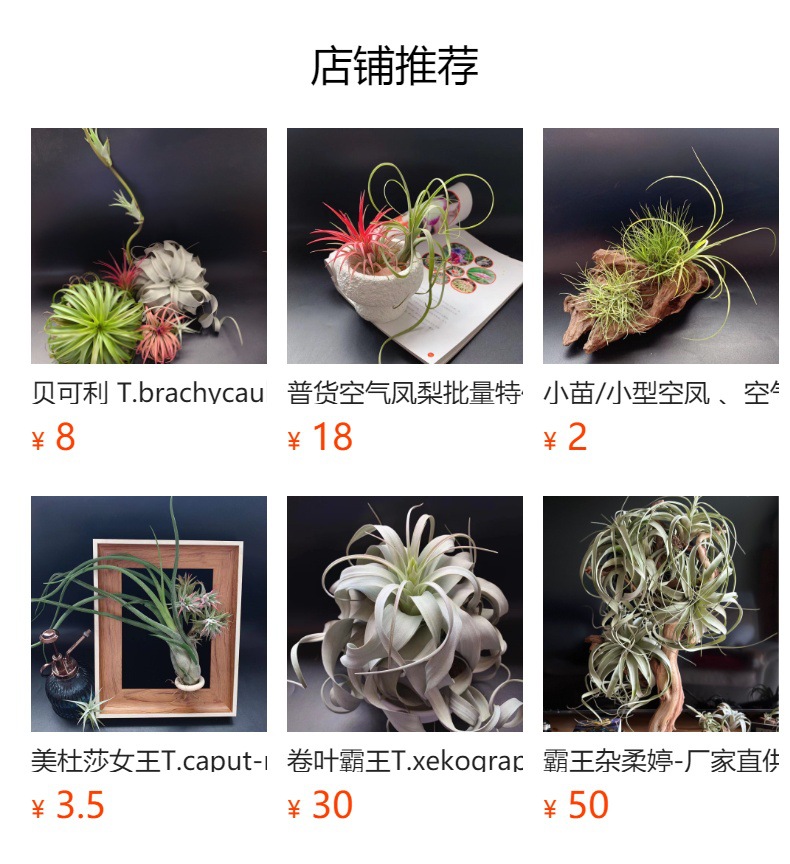 预览状态下无法点击,发布后,可点击跳转到对应的商品页面