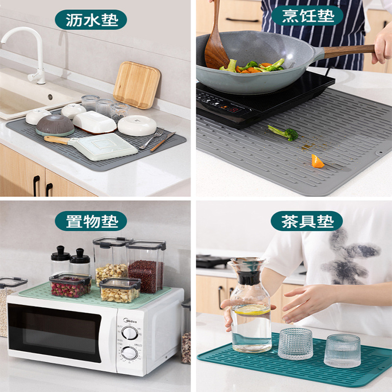 メーカーはシリコン断熱マット、キッチン保護シリコンマット、カウンタートップシリコンマット、滑り止めマット、高温耐性および火傷防止マットを製造しています。|undefined
