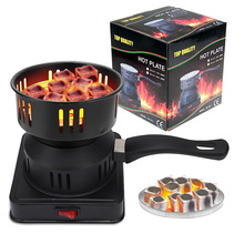水烟点碳炉椰碳方块碳烧炭炉便携式电炭炉取暖烤炉charcoal stove