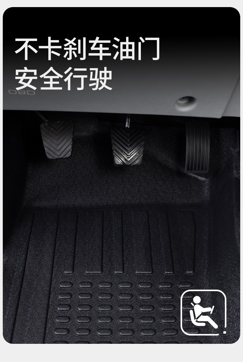 Suitable for Jac Refine M3 Floor Mats Surrounding Refine M3 Interior Accessories Tpe Car Floor Mats Trunk Mats