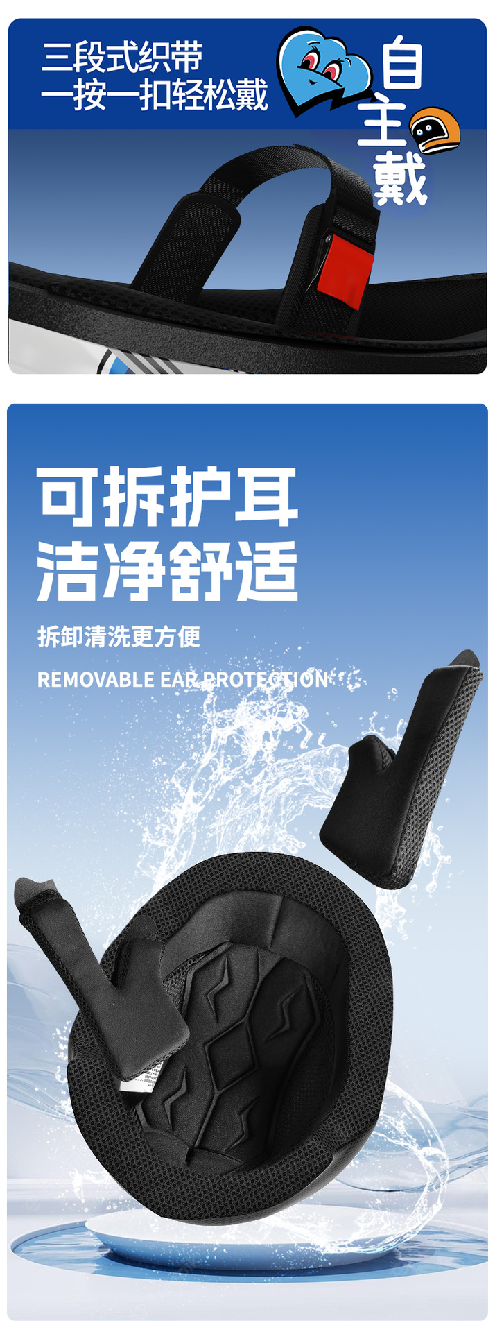3C certified electric vehicle helmet, new national standard Class A children's helmet, suitable for all seasons, cartoon children's safety helmet