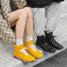 时尚雨鞋男女中筒情侣雨鞋水靴工作胶鞋套鞋户外年轻防滑防水鞋