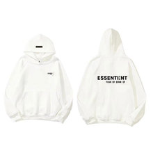 原标FOG卫衣ESS帽衫长袖男女胸口后背植绒印花情侣明星同款卫衣潮