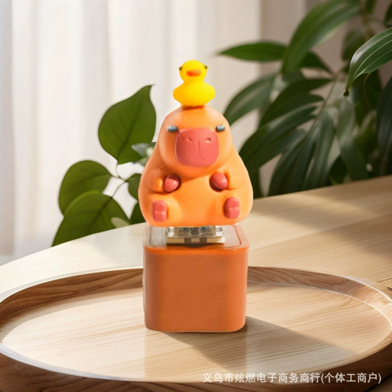 Ключница, качественный мультяшный кулон, игрушка, антистресс, звуковые эффекты