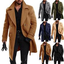 A 69605 Double Breasted ool Coat Men �ﶬë�ش��� ����