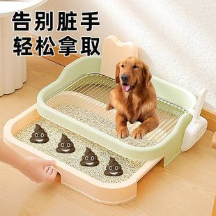 Sand basin urine drawer type splash special Corgi puppy stool prevention dog toilet pet basin small and medium-sized dog Teddy