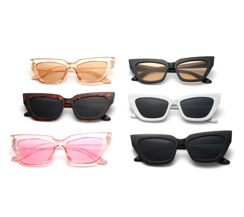 Streetwear Solid Color Ac Square Full Frame Women's Sunglasses display picture 2