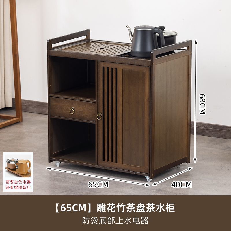 [넓은 수납공간] 길이 65cm의 싱글도어와 서랍형 화상방지 전기제품