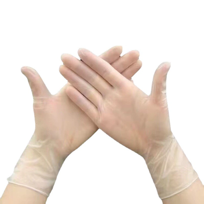 Оптовые одноразовые утолщенные прозрачные ПВХ перчатки Wanli для дома, кухни, мытья посуды, защиты, пищевого класса, водонепроницаемые