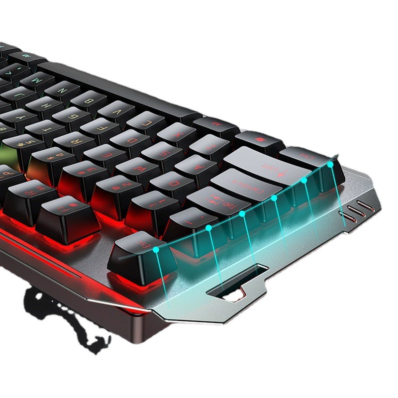 Предвестник 810 Механическая клавиатура мышка Наушники Набор ручки Спортивные игры Ноутбук проводной