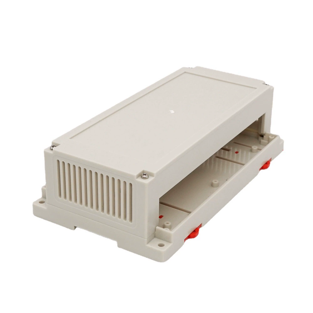 Okom 200*110*60 корпус контроллера рельсового типа PLC промышленный контрольный прибор ящик пластиковый корпус P25