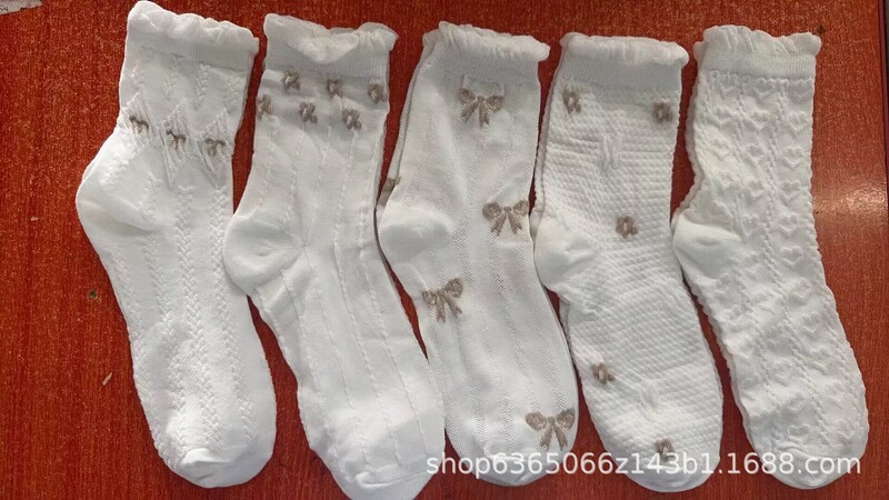 24新款搞怪卡通搞怪表情女ins潮秋冬趣味点子纱百搭网红学生袜子|undefined