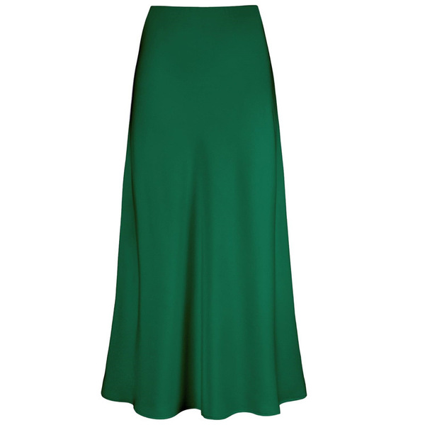 elegant summer silky skirt