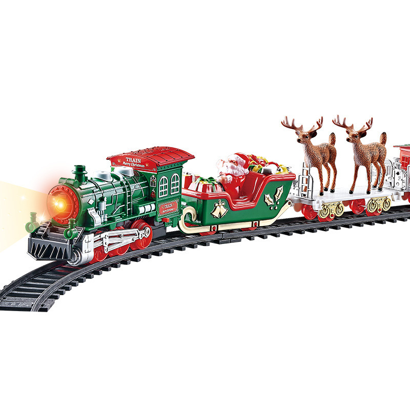 クロスボーダー 6223 クリスマストラック列車電灯音楽シリーズモデル子供のおもちゃホリデーギフト|undefined