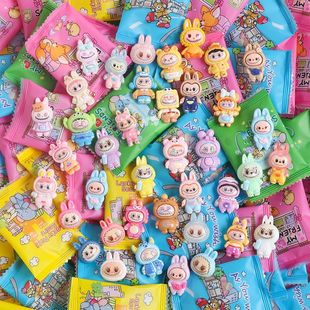Blind Bag Bubula Three-Dimensional Pendant New Cute Cartoon Girl Heart Student Bag Accessories Pendant Best Friend Gift