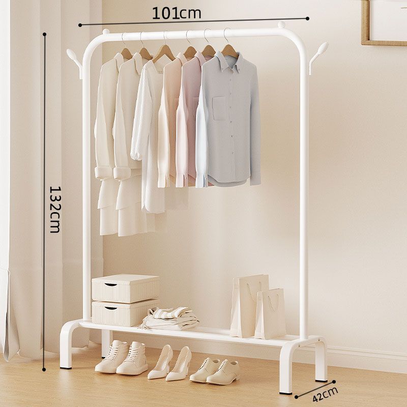 Percha de piso interior varilla de secado de balcón percha de ropa de dormitorio simple percha de ropa de una sola varilla percha de colcha percha de ropa