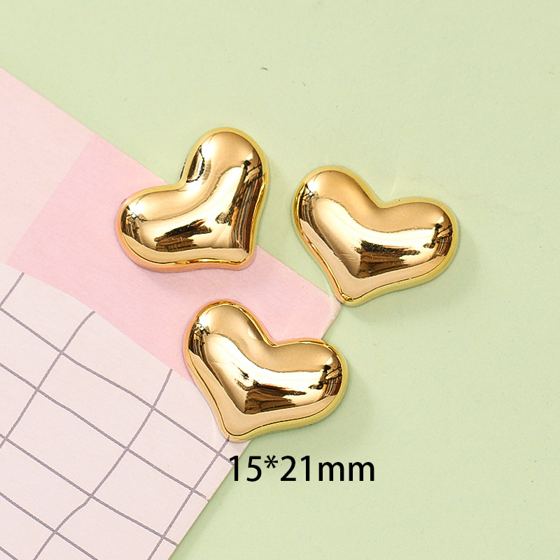 Textura de metal lindo expansión estrella DIY crema pegamento teléfono caso zapato hebilla horquilla resina joyería accesorios al por mayor