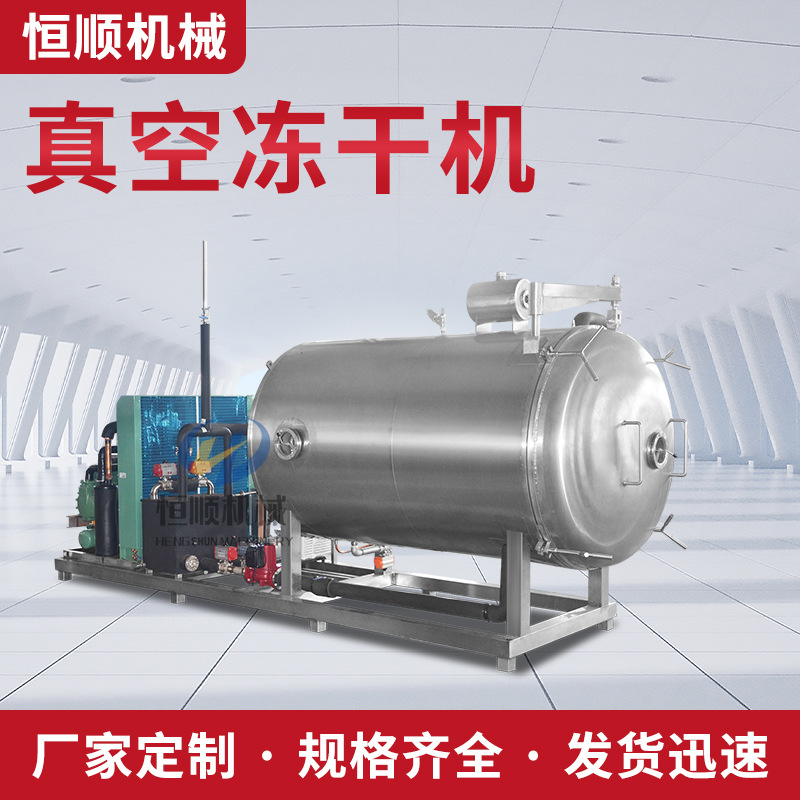 真空冷冻干燥机 柠檬片榴莲芒果干冻干机 黑松露冬虫夏草冻干机