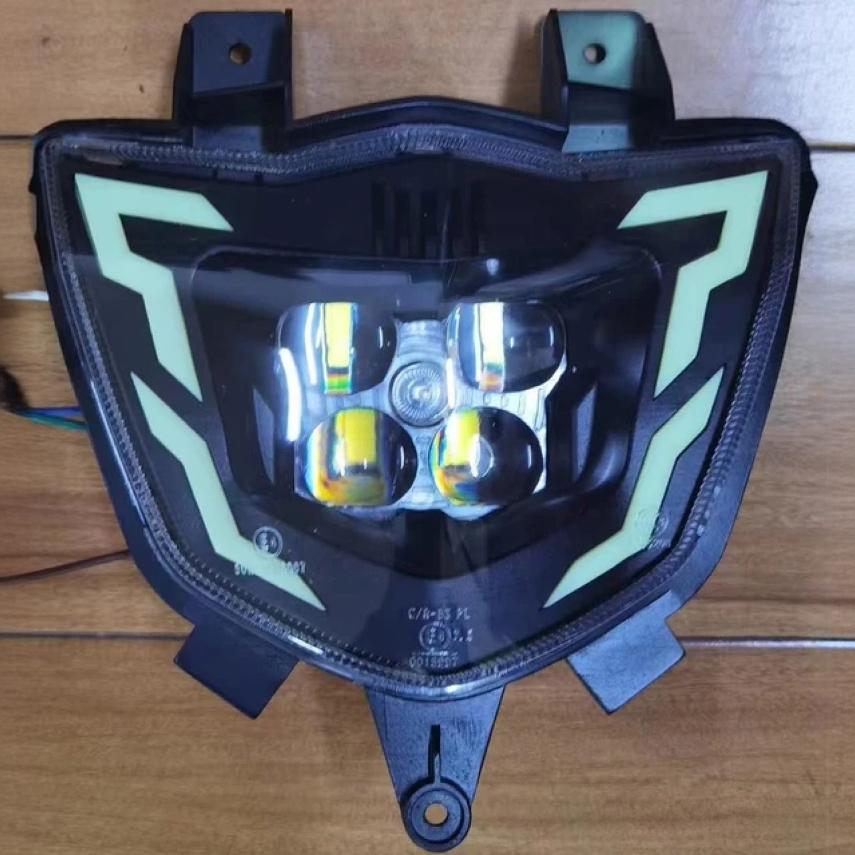 Xtz motorcycle modification parts headlight bulb illumination lamp high low beam driving light cross-border