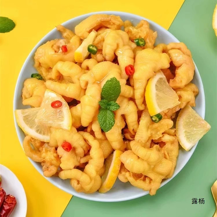 Безкостные куриные лапки, кислый острый маринад, без костей, закуски, интернет-известность фабрика