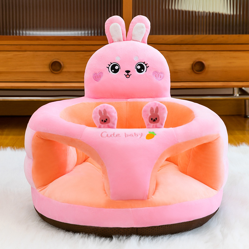Asiento de estudio anti-rollback para bebés sin lesiones de columna vertebral para bebés pequeños sofá juguetes de peluche de dibujos animados muñeca asiento de muñeca lote
